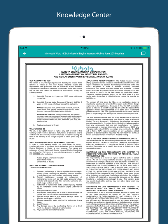 Kubota Engine America