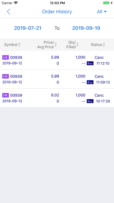 App screenshot