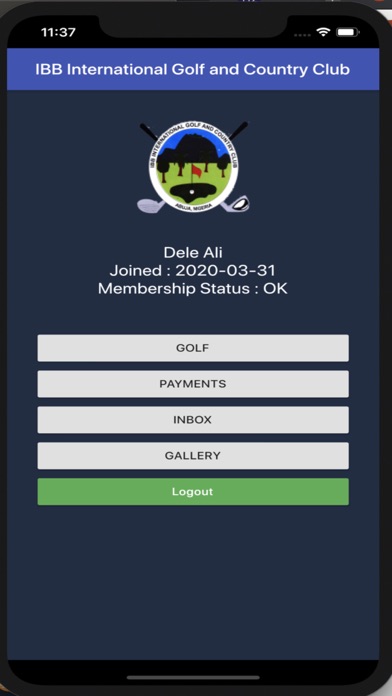 IBB Golf Club Screenshot