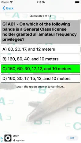 Game screenshot Ham Radio Exam - General apk