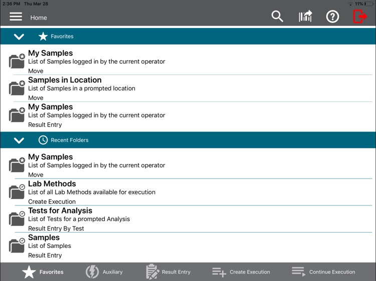 SampleManager Mobile screenshot-7