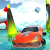 Floating Car - Water Races icon