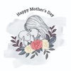 Hugs Mother's Day Stickers