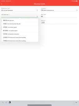 CMiC Expense screenshot 12