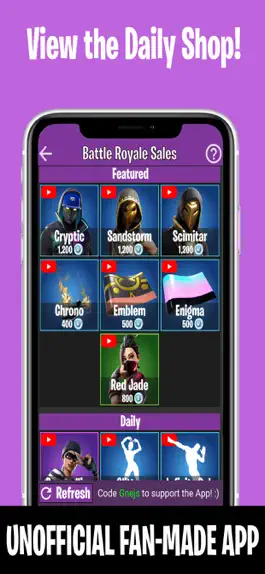 Game screenshot Companion for Fortnite mod apk