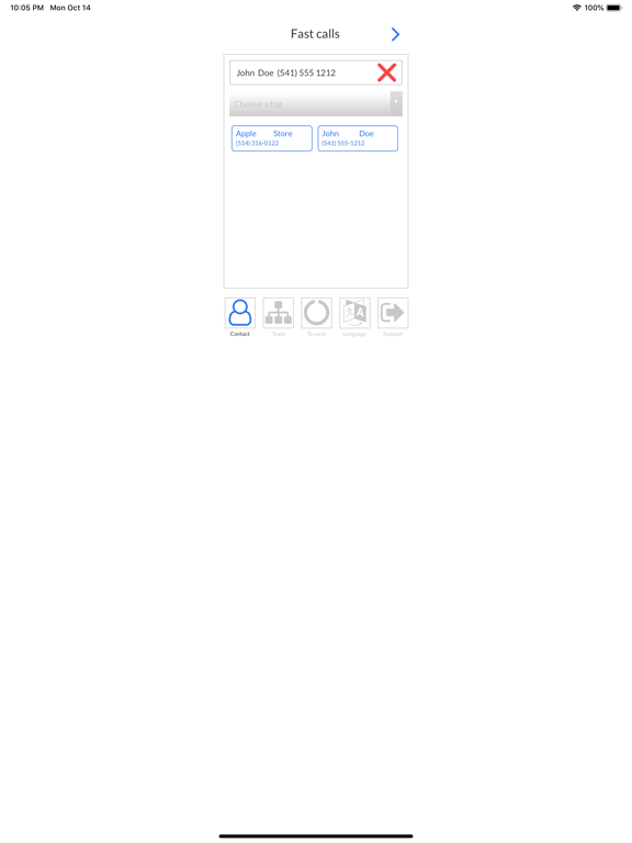 CloOne iPad screenshot 8 - Productivity app