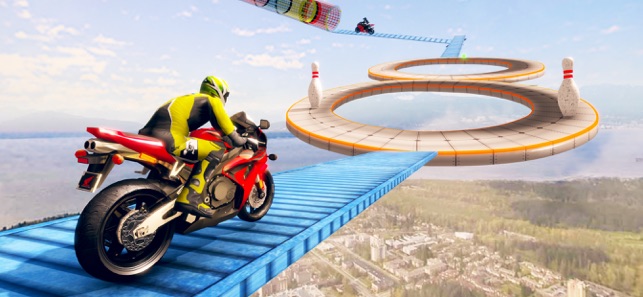 Stunt Bike Rider : Crazy Games