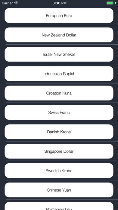 Screenshot #3 pour Bankers - Currency Exchange