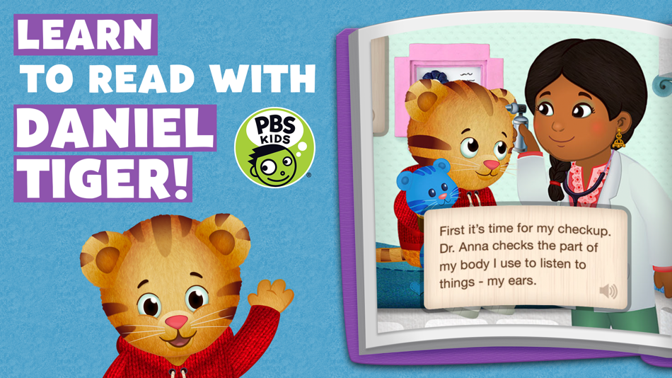 #1. Daniel Tiger's Storybooks (iOS) Ved: PBS KIDS