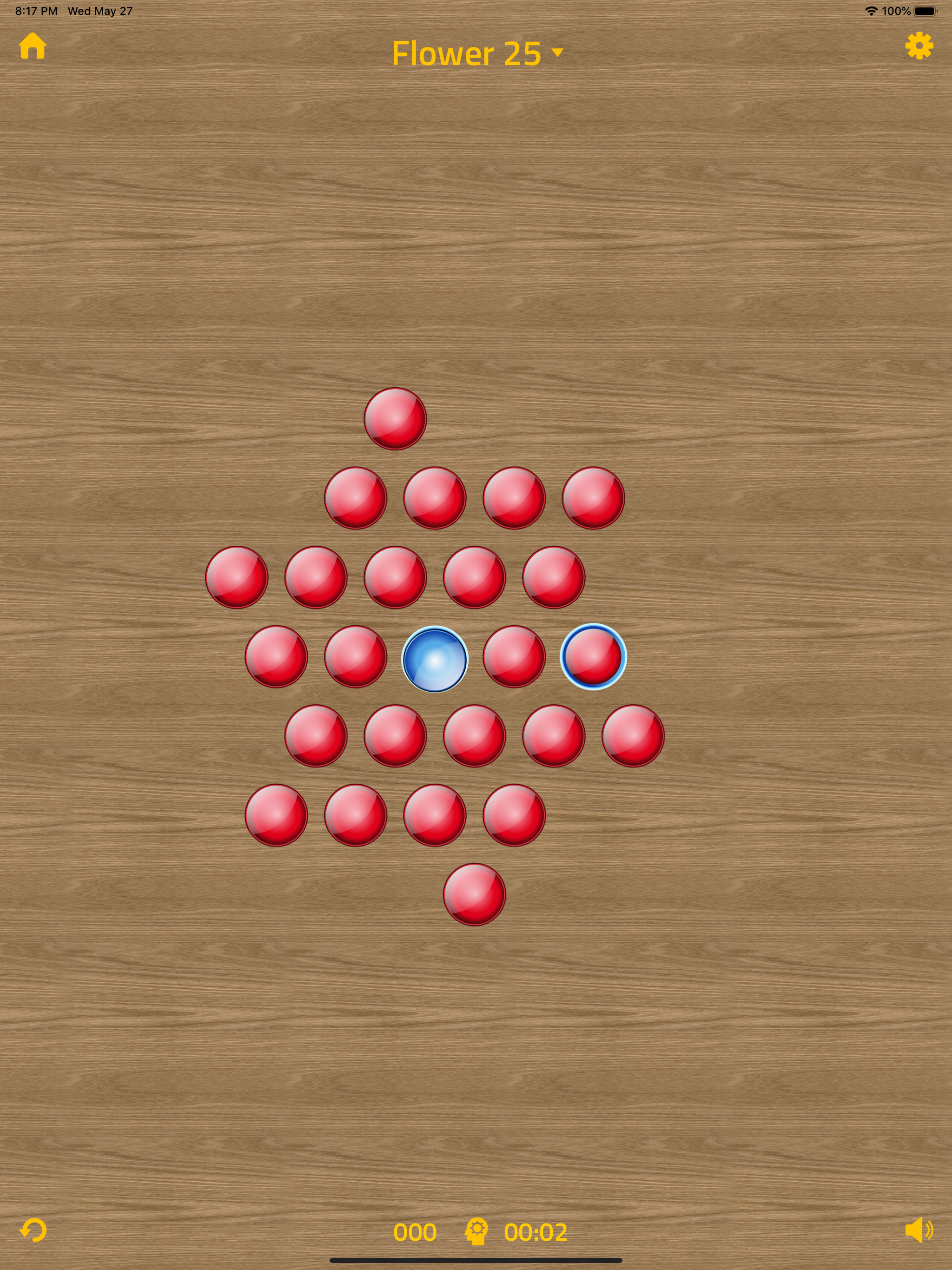Marble Solitaire - Peg Puzzles