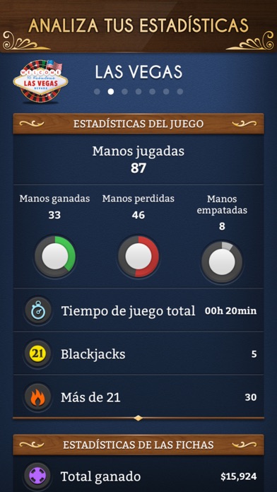 Blackjack ∙ captura de pantalla del juego