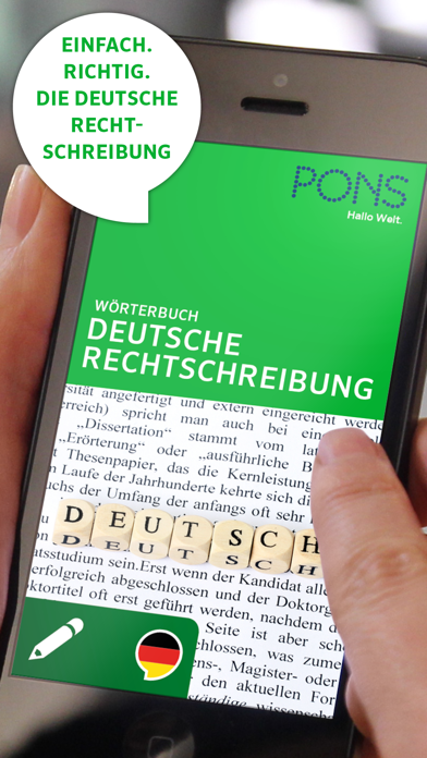 Screenshot #1 pour Deutsche Rechtschreibung PONS