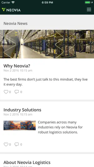 Neovia screenshot 1