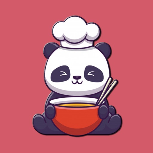 Black White Panda Stickers icon