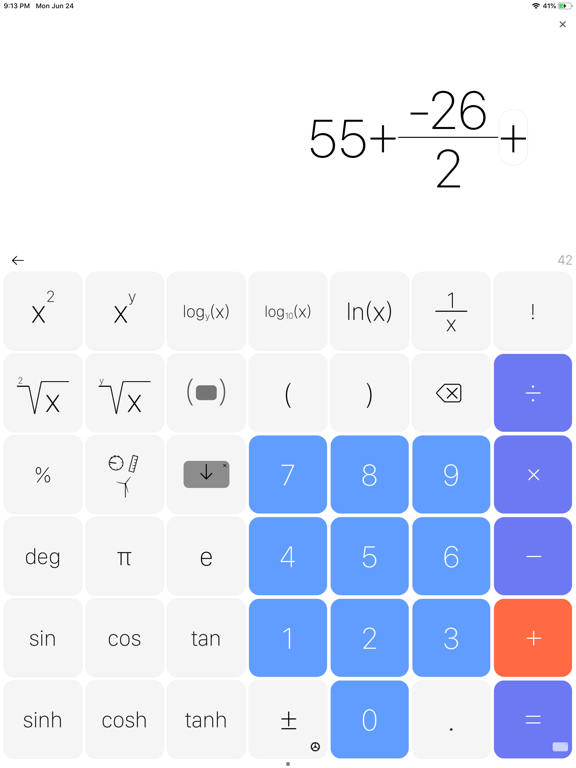 Screenshot #4 pour Plain Calculator Lite
