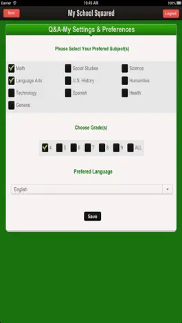 Game screenshot MySchoolSquared Mobile Q&A hack