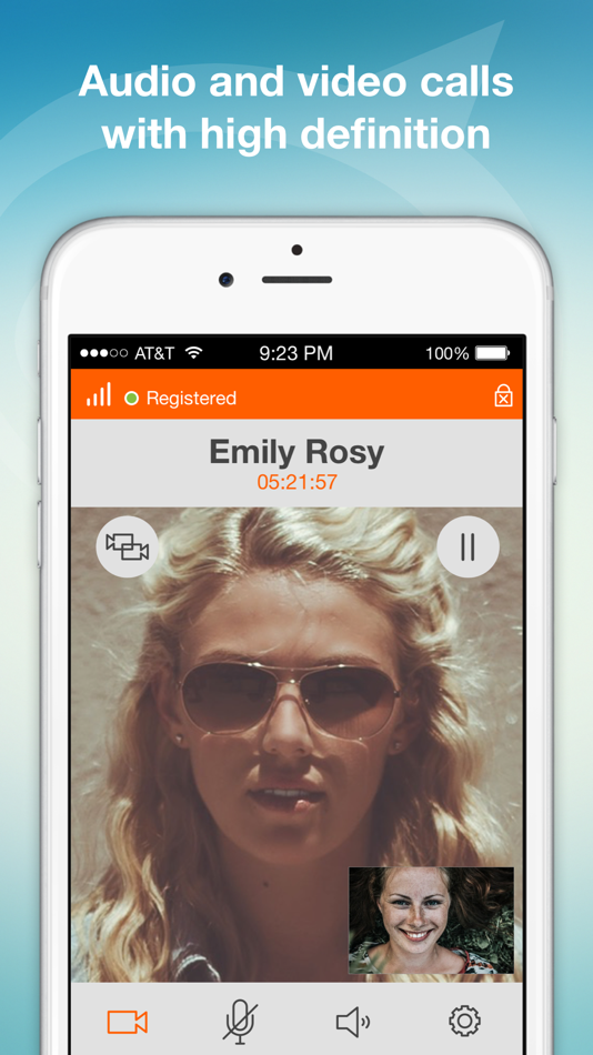 #2. Linphone (iOS) 由: Belledonne Communications SARL