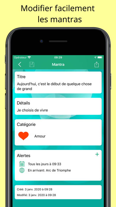 Screenshot #3 pour Personal Mantra