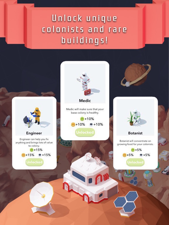 Mars Craft - Focus Build Timer iPad screenshot 9 - Productivity app