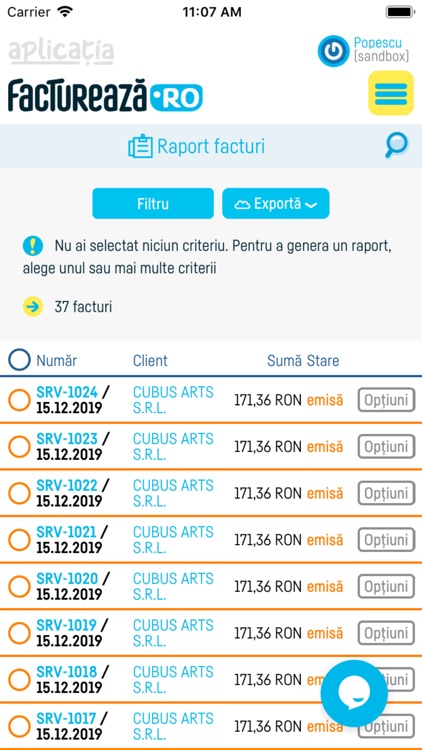 factureaza.ro app screenshot-5