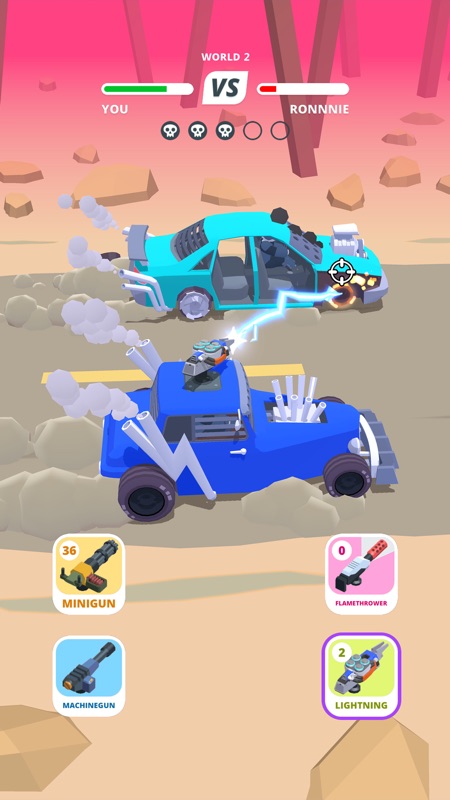 Desert Riders - Wasteland Cars screenshot 2