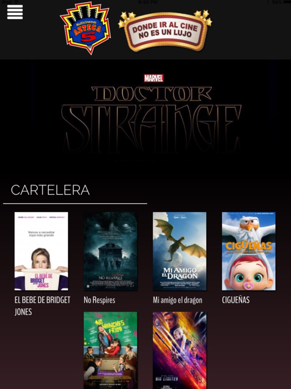 Azteca 5 iPad screenshot 1 - Entertainment app