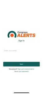 Congress Alerts screenshot #1 for iPhone