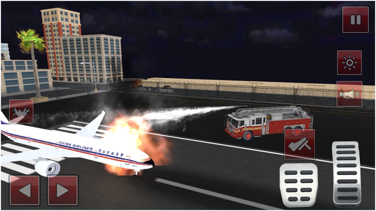 Fire Truck Driver City Rescue