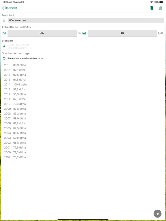 Screenshot #6 pour CYA - Crop Yield Analysis