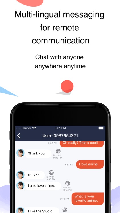 Kotozna Chat: Auto-translate screenshot-4
