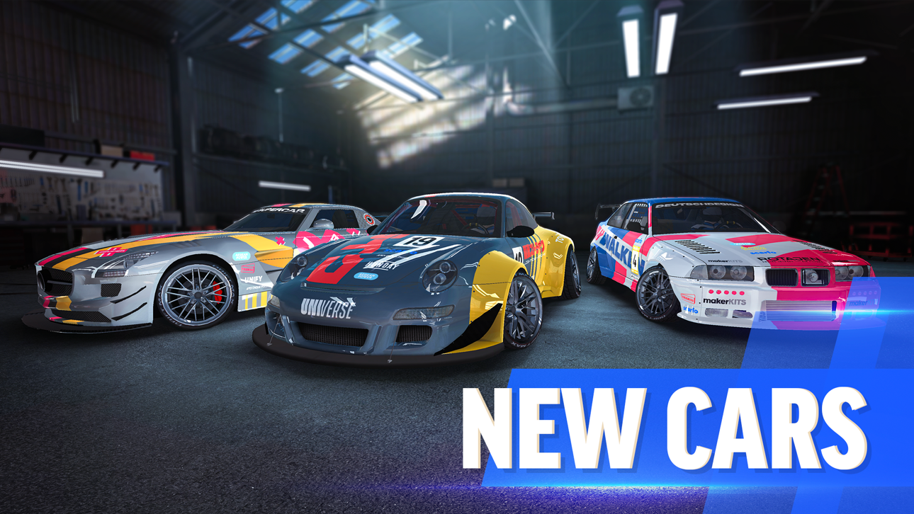 Drift Max Pro Drift Racing Hack screenshot 1 - iOS game interface