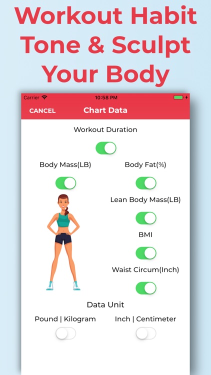 FITEVER Gym Workout Tracker screenshot-0