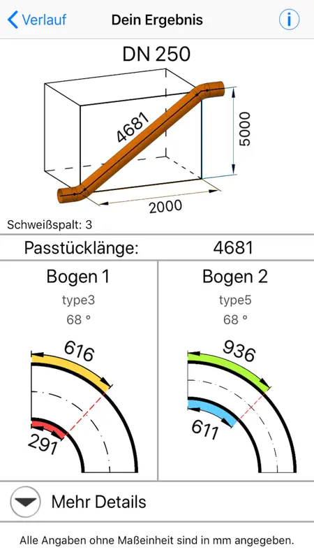 Etagenrechner App screenshot 5 of 6