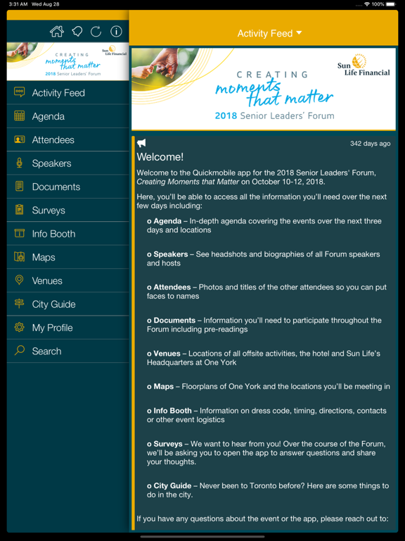 App screenshot
