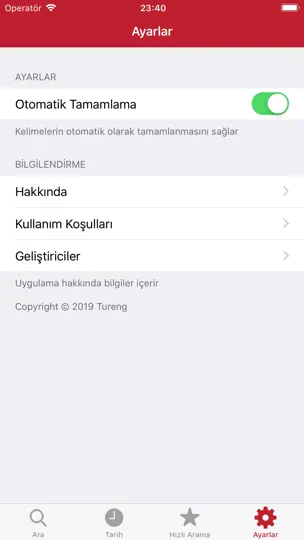 Tureng Sözlük iPhone Ekran Görüntüsü 10