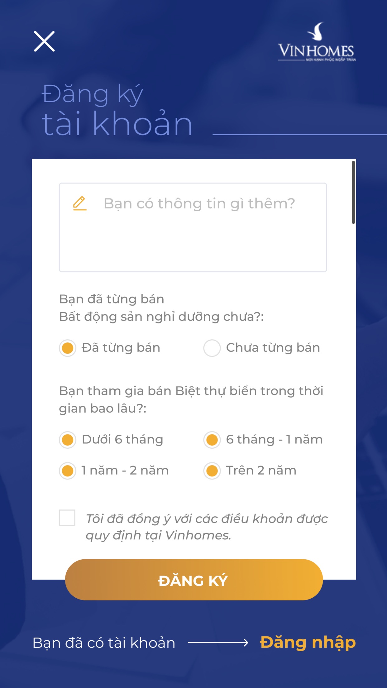 Screenshot 1 of Vinhomes E-learning