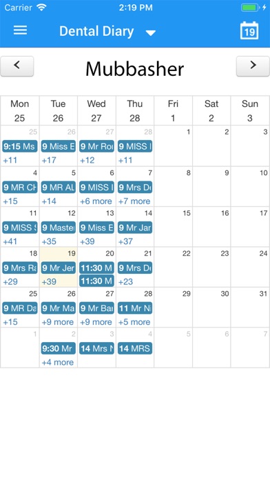 Dental Diary Screenshot