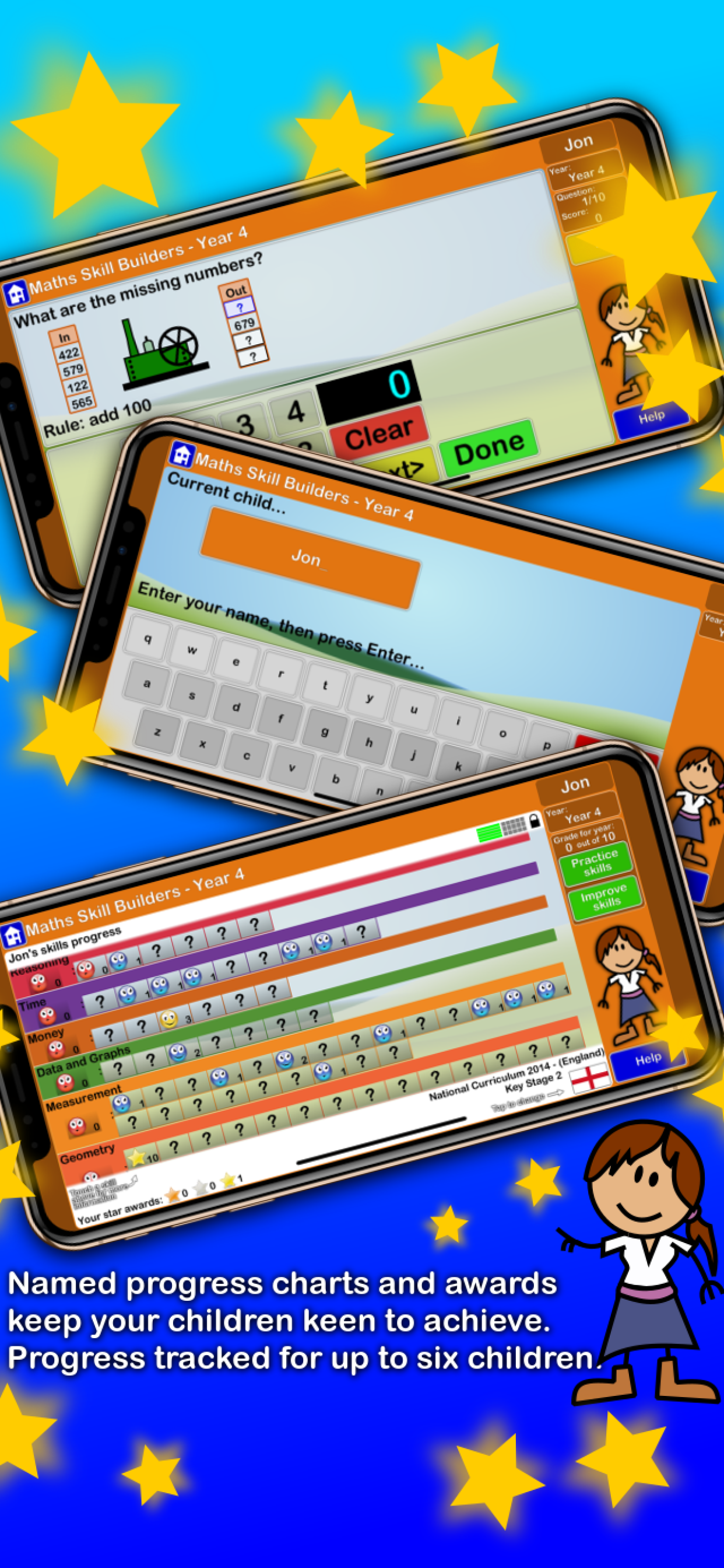 Maths Skill Builders Year 4 UK screenshot 3