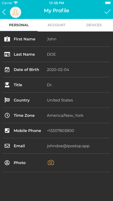 iPostOp Screenshot