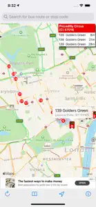 London Live Bus Map screenshot #3 for iPhone