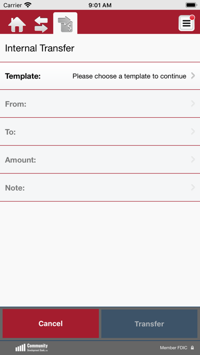 CD Bank Business Mobile Screenshot