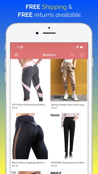 Women's Clothing Online Store iPhone screenshot 4 - Shopping app