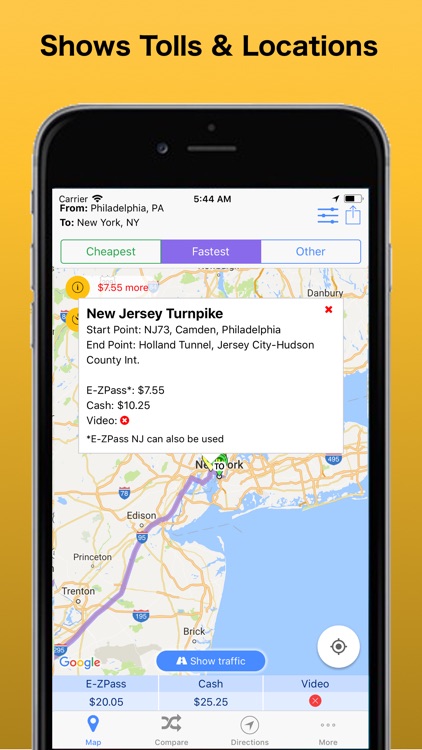 Trip Toll Calculator Tollguru