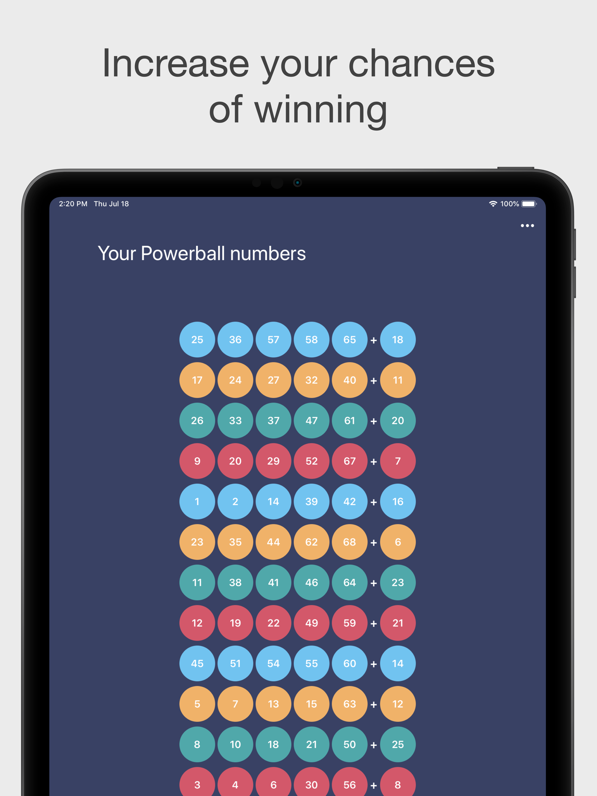 Lottery Balls Pro
