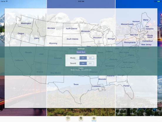Screenshot #6 pour Learn USA State Capitals