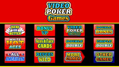 Video Poker Games Screenshot