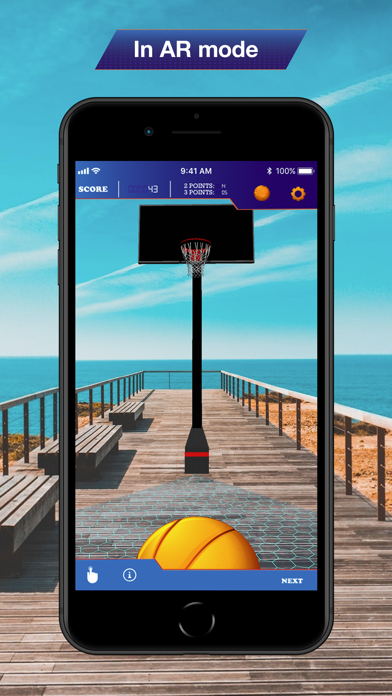 screenshot of Hoops AR BasketBall Hard Mode 4