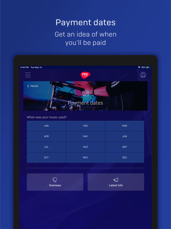 Screenshot #6 pour PRS for Music Mobile