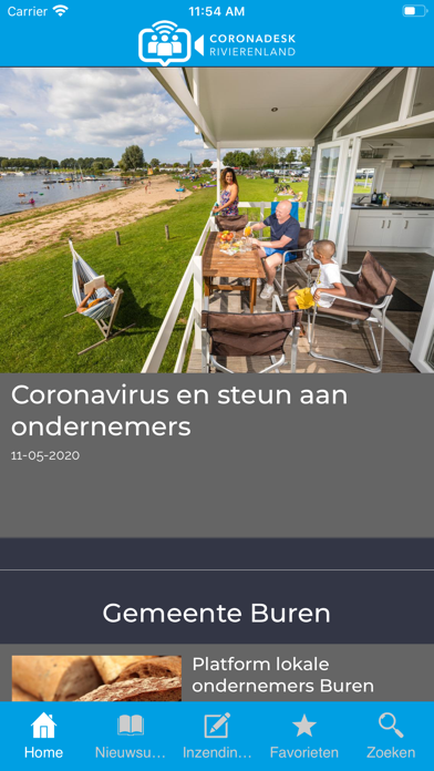 Screenshot #1 pour Coronadesk Rivierenland