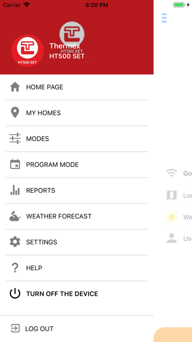 App screenshot